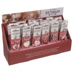 Μπρελόκ Κλειδιών Μενταγιόν Καρδιά Μέταλλο/Γυαλί 3.5cm Σε 8 Σχέδια