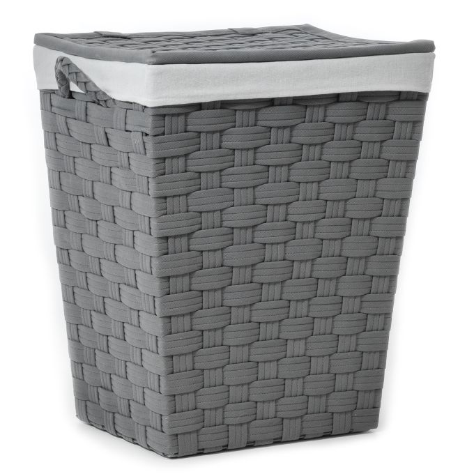 Καλάθι Απλύτων Γκρι 47x37x58cm