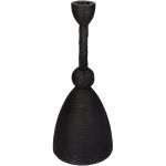 Κηροπήγιο ArteLibre Μαύρο Αλουμίνιο 11.5x11.5x27cm