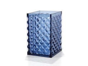 Ποτηροθήκη Μπλε/Διάφανο Πλαστικό