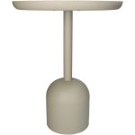 Τραπεζάκι ArteLibre Ιβουάρ Μέταλλο 37x37x46.5cm