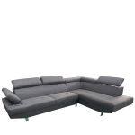 Καναπές Γωνιακός ArteLibre MASAL Γκρι Ύφασμα 280x185x85cm