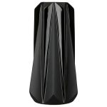 Βάζο Κωνικό Κεραμικό Μαύρο D14X25Cm D14X25Cm