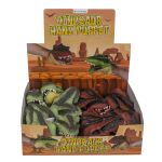 Κούκλα Κουκλοθέατρου Δεινόσαυρος Πλαστικό 15cm Σε 2 Χρώματα