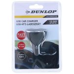 Φορτιστής Αυτοκινήτου 2xUSB A + 2xUSB C DUNLOP