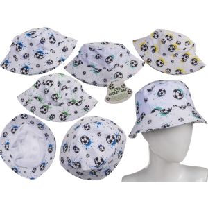 Καπέλο Παιδικό Ποδόσφαιρο Αδιάβροχο 100% Polyester Μέγεθος One Size 18cm Σε 4 Σχέδια