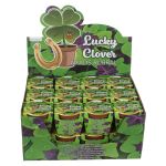 Τυχερό Τετράφυλλο Τριφύλλι Σε Πλαστική Γλάστρα