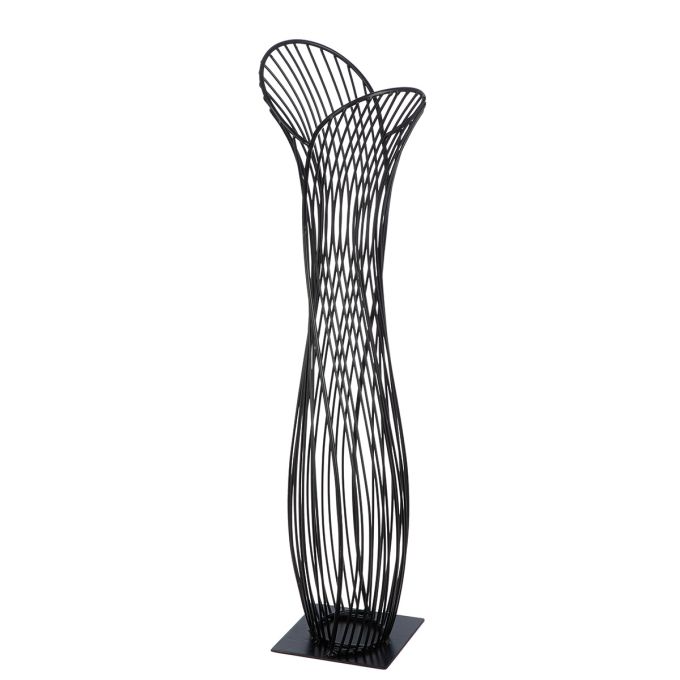 Διακοσμητικό Αντικείμενο Μεταλλικό Μαύρο 17X13X63Cm 17X13X63Cm