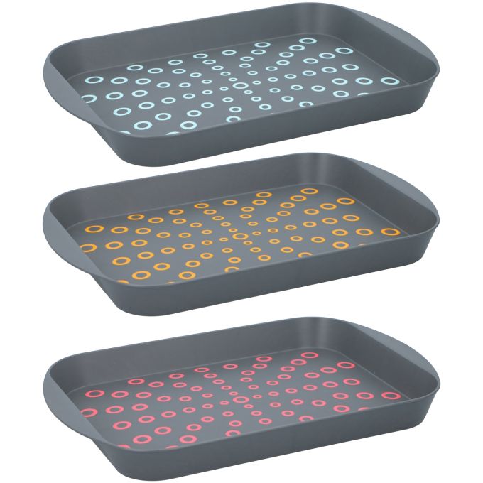 Δίσκος Σερβιρίσματος 29.5x44cm 3 Σχέδια