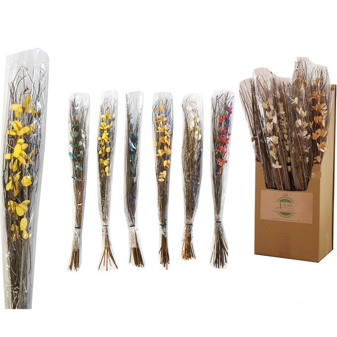 Μπουκέτο Ξηρά Λουλούδια 100CM Σε 6 Χρώματα
