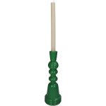 Κηροπήγιο ArteLibre Πράσινο Polyresin 10x10x30cm