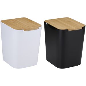Κάδος Απορριμμάτων Μπαμπού Σε 2 Χρώματα