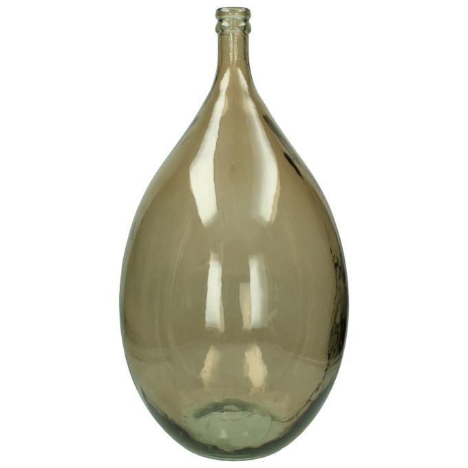 Βάζο ArteLibre Καφέ Ανακυκλωμένο Γυαλί 40x40x56cm