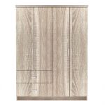 Ντουλάπα ArteLibre HOYA WAX Φυσικό Μοριοσανίδα 119x42x181cm