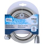 Σπιράλ Ντους 150cm Ανοξείδωτο