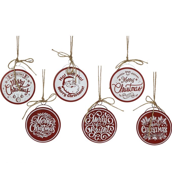 Χριστουγεννιάτικα Κρεμαστά Διακοσμητικά 14.5cm Σε 6 Σχέδια