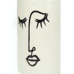 Κασπώ ArteLibre Πρόσωπο Λευκό Κεραμικό 11.5x11.5x12.5cm