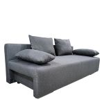 Καναπές Κρεβάτι Τριθέσιος ArteLibre URBAN LOUNGE 3S Γκρι Ύφασμα 194x93x72cm