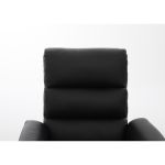 Πολυθρόνα Ανακλινόμενη ArteLibre RIGIL Με Λειτουργία Μασάζ Μαύρο PU 75x87x102cm