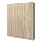 Ντουλάπα ArteLibre SASSA Φυσικό Μοριοσανίδα 120x50x195cm