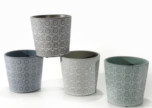 Κασπώ Διακόσμηση Τριαντάφυλλα Φ13x12.5cm Σε 4 Χρώματα