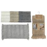 Χαλί Μπάνιου Βαμβακερό 50x80cm Σε 4 Χρώματα