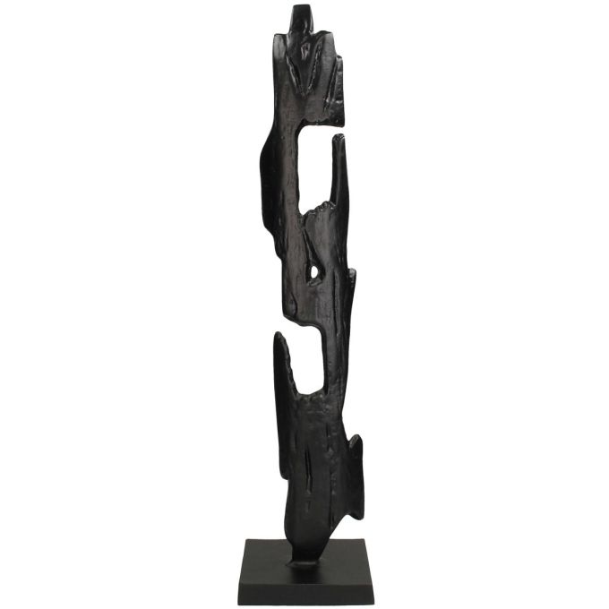 Διακοσμητικό ArteLibre Μαύρο Αλουμίνιο 13x12x67cm