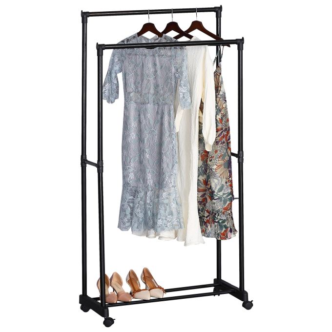 Έπιπλο Εισόδου ArteLibre SOUTHMERE Μαύρο Μέταλλο 74.5x39x157cm