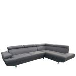 Καναπές Γωνιακός ArteLibre MASAL Γκρι Ύφασμα 280x185x85cm