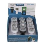 Φορτιστής Αυτοκινήτου Με 2 USB Θύρες 1Ah/2.1Ah Και Φως LED Σε 2 Χρώματα