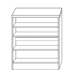 Παπουτσοθήκη ArteLibre HANNAH Φυσικό Μοριοσανίδα/Μελαμίνη 60x33x80cm