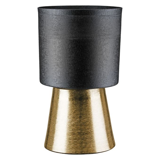 Ζαρντινιέρα Κυλινδρικό Αλουμίνιο Μαύρο D22X34Cm D22X34Cm