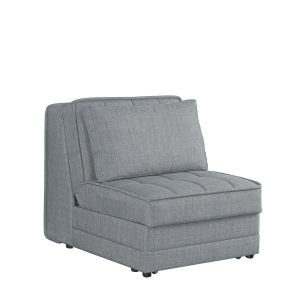 Πολυθρόνα ArteLibre MATEO Γκρι 85x110x90cm