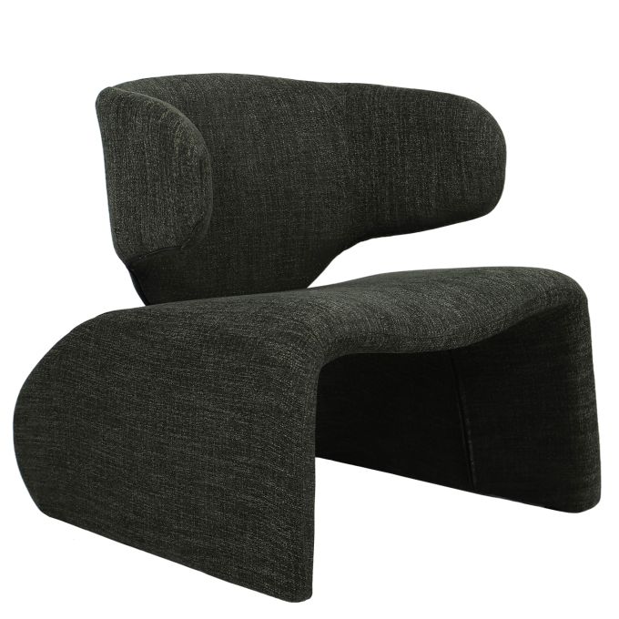 Πολυθρόνα ArteLibre HIMALIA Πράσινο Ύφασμα/Μέταλλο/Ξύλο 73x78x75cm