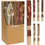 Αποξηραμένα Λουλούδια ArteLibre Σε Συσκευασία Δώρου 4.5X4.5x60cm Σε 5 Ποικιλίες