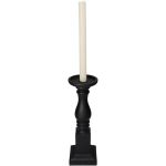 Κηροπήγιο ArteLibre Μαύρο Polyresin 10.2x10.2x32.5cm