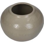 Βάζο ArteLibre Ιβουάρ Αλουμίνιο 14.5x14.5x11cm