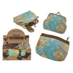 Πορτοφόλι Με Παγκόσμιο Χάρτη Πολύχρωμο 9x8cm/13x9cm Σε 2 Σχέδια