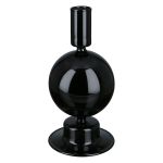 Κηροπήγιο ArteLibre Μαύρο Γυαλί 17cm