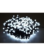 Χριστουγεννιάτικα Φώτα 300 LED Cherry Ψυχρό Λευκό Με Πράσινο Καλώδιο Και Πρόγραμμα