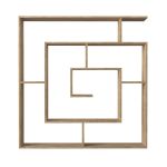 Βιβλιοθήκη ArteLibre Ithaki Φυσικό 125x22x130cm