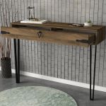Κονσόλα ArteLibre Thira Καφέ 120x35x90cm