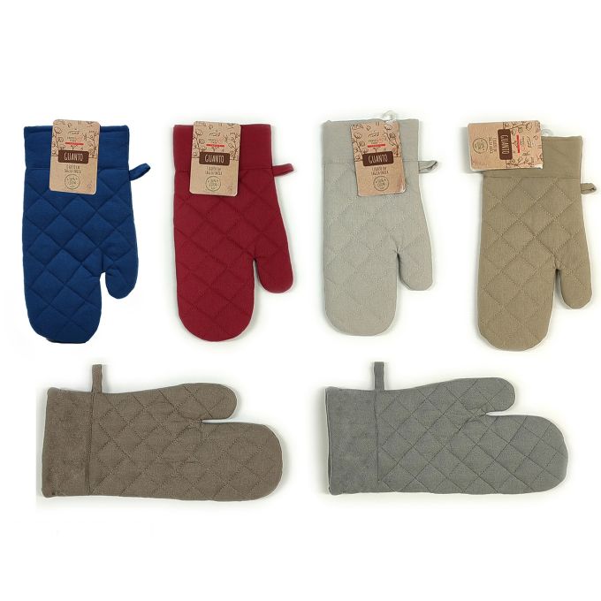 Γάντι Κουζίνας 100% Βαμβάκι 16x30cm Σε 6 Χρώματα