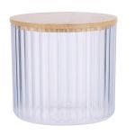 Οργανωτής Καλλυντικών με Καπάκι Μπαμπού 9.5x9.4cm