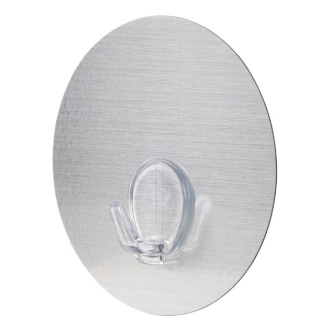 Γάντζος Στατικός Αυτοκόλλητος Ασημί 100mm