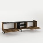 Έπιπλο Τηλεόρασης ArteLibre BINNEY Καφέ Μοριοσανίδα/Μελαμίνη 180x33x51cm