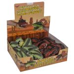 Κούκλα Κουκλοθέατρου Δεινόσαυρος Πλαστικό 15cm Σε 2 Χρώματα