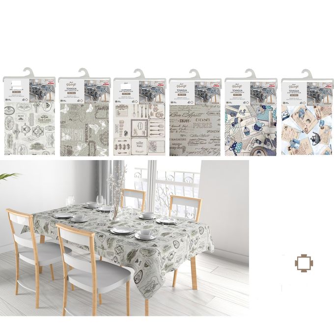 Τραπεζομάντηλο Αντιλεκιαστικό Πολυεστέρας 140x140cm Σε 6 Σχέδια