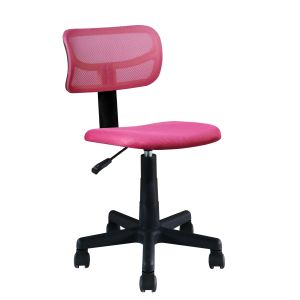 Καρέκλα Γραφείου Παιδική ArteLibre RICHARD Ροζ Mesh 40.5x50.5x79.5-91.5cm