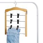 Ξύλινη Κρεμάστρα με 8 Κλιπ 39x43x1.4cm